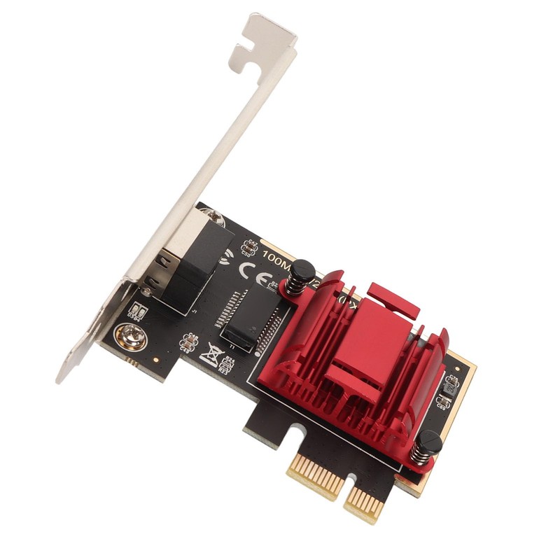 ASHATA PCIe Network Adapter, RTL8125B 10 100 1000 2500 Mbps