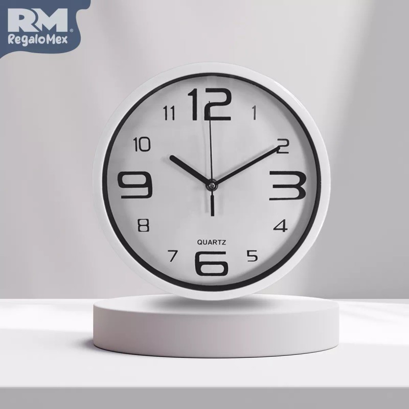 Rm Regalomex Reloj De Pared Análogo Función Con Cuarzo
