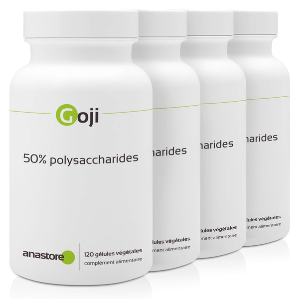Goji (Lycium Barum) * 375 mg/120 Capsules * Antioxidants, Energy, Emotional Balance, Skin (Anti-Aging), Sleep *