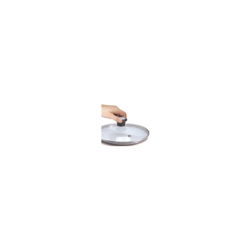 Tefal Compatible Glass Lid, 20 cm - Transparent