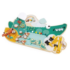 Janod Tropik Crocodile Multi-Activity Busy Board
