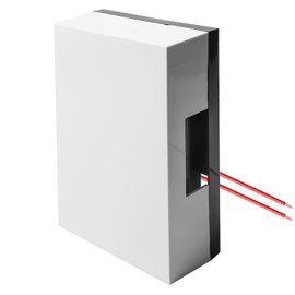 Wired Doorbell: 220V Bell Front Door, 80-95DB Mechanical Doorbell, 15 x 9.7 x 4.6 cm Double Sound Door Bell Manual Doorbell for Hotels, Apartments, Offices, Home