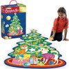 Peaceable Kingdom Shimmery Christmas Tree Floor Puzzle – Giant Floor