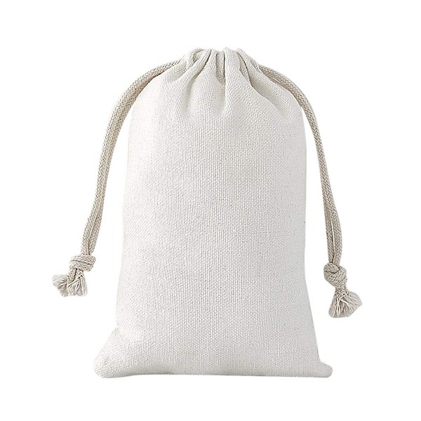 SumDirect Pack of 20 Cotton Bags Muslin Bag with Drawstring, Cotton Bag Cotton Bag 10 x 15 cm