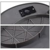 G-PLUS Dash Speaker Grille Grill Cover Gray 2pcs Front Left&Right