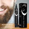 Beard Dye for Men – Waterproof Formula with 4-Prong Tip