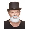 Mustaches Self Adhesive, Novelty, Short Boxed Fake Beard, False Facial