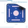 Mahjong Table Mat for Games, Noise-Reducing Non-Slip Rubber Mat, 70*70