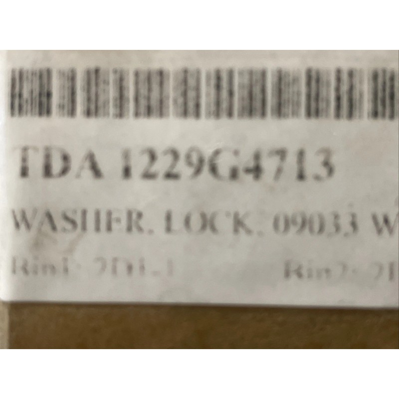 Arvin Meritor TDA 1229G4713 MERITOR WASHER, LOCK, 09033 WASHER
