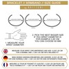 Akitsune Terra Bangle | Hammered Antique Bracelet Women Men Stainless