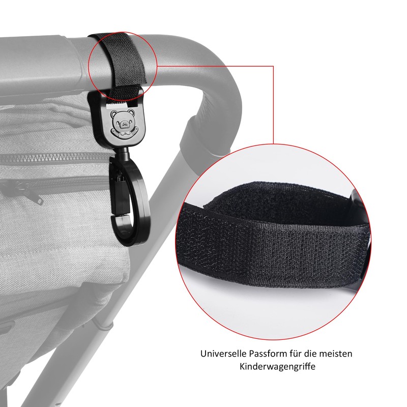 Storchenbeck Baby Stroller Leash Handle for Toddler, Compatible with Strollers,
