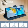 Shantime Leather Wallet Case Compatible with AGM Glory, Colorful Flip