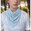 UPF 50+ Sun Bandana Scarf with Elastic Ear Straps &