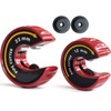 PLOWFAR Pipe Cutter 15mm and 22mm Set Copper Pipe Slice
