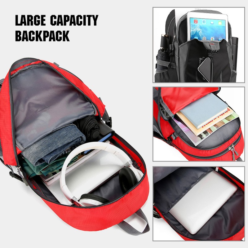 Hiking Backpack 40L Waterproof Lightweight Outdoor Hiking Trekking Daypack Travel