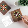 56pcs Mandala Stencils, 9x9cm Reusable Mandala Stencils for Painting Mandala