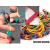 Rubber Bands, 600 Pieces, Rubber Rings, Colour 38 x 1.4