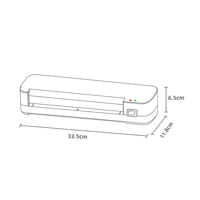Laminator Machine A4 Mini Desktop Hot Laminating Thermal for Office