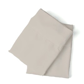 PeachSkinSheets 1500tc Level of Softness Soft King Pillowcase Set of 2 - Toasted Marshmallow