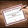Deacon Certificate of Ordination License 6pk Linen Paper 8.5x11” New