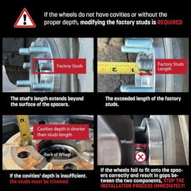 Customadeonly 20mm Hubcentric Wheel Spacers 5x114.3 Compatible for Lexus ES300 350, GS300 350 430,IS250 300 350,LS400 430 460,RC300 350, Camry Highlander Tacoma, tC xB (2pcs 60.1mm M12x1.5)