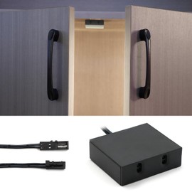 VST LED Door IR Sensor Switch-Light Turns On/Off When Door Opens/Closes for 12V LED Light,Ideal for Closet,Kitchen Cabinet, Storage Locker