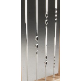 Hand Made Stainless Steel Stair Spindles - Different Designs Available (Plain)