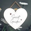 Global Designs Secret Garden Theme Gift Idea Hanging Plaque