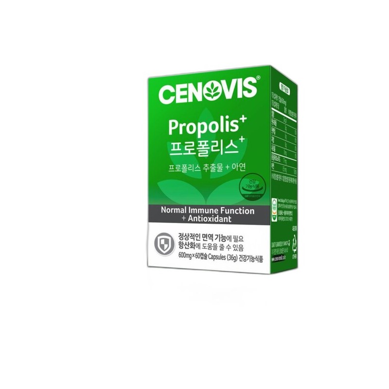 Synovis 세노비스 프로폴리스600mg x 60캡슐 Senevis Propolis 600mg x 60