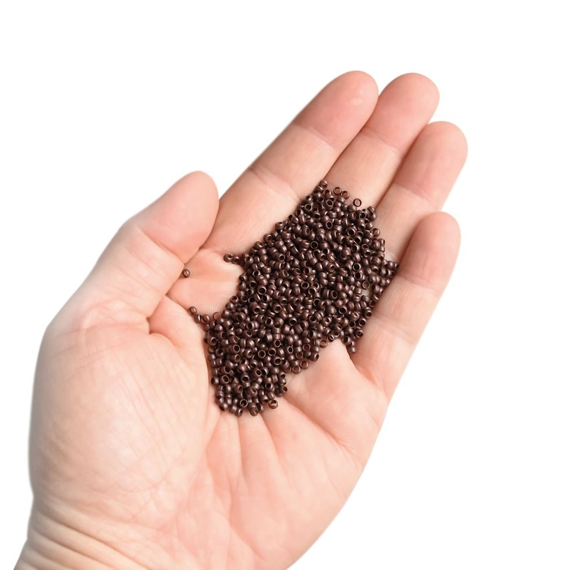 1000pcs 2.5mm Copper Nano Rings Beads Hair Extension Nano Rings