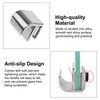 INCREWAY Glass Door Knob, 6pcs Stainless Steel Door Handle No