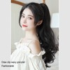 Extensión de Cabello Cola de Caballo Mujer Ondulado Rizado Cola
