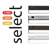 NUC-5 Series 8-inch Black Selectable LED Under Cabinet Light (NUC508SBK