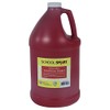 School Smart Washable Tempera Paint, Gallon, Red