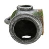 Aquarium Helmet Ornament Simulation Toxic Free Hideout House Resin Fish