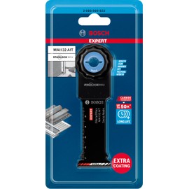 Bosch 1 x Expert MetalMax MAII 32 AIT Plunge Saw Blades (for Steel, Stainless Steel, Width 32 mm, Professional Accessories Multifunctional Tool)