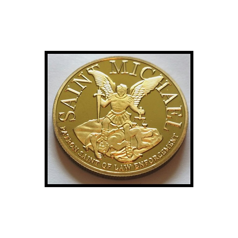 Portland Police Department Colorized Challenge Art Coin