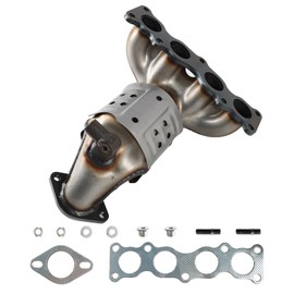 LELEHOKA Front Catalytic Converter Compatible with 2019-2020 Hyundai Santa Fe, 2018-2021 Hyundai Tucson, 2016-2020 Kia Sorento, fit for 2017-2022 Kia Sportage 2.4L DOHC L4 AWD ONLY 674-091