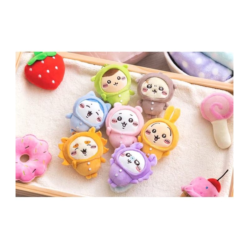 Chiikawa Pajama Party Napuchi Mini Mascot Plush Momonga