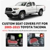 Truckiipa Tacoma Truck Seat Covers Full Set Leather Waterproof Seat