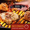 Digital Instant Read Meat Thermometer, Waterproof Kitchen Thermometer, Cooking Food