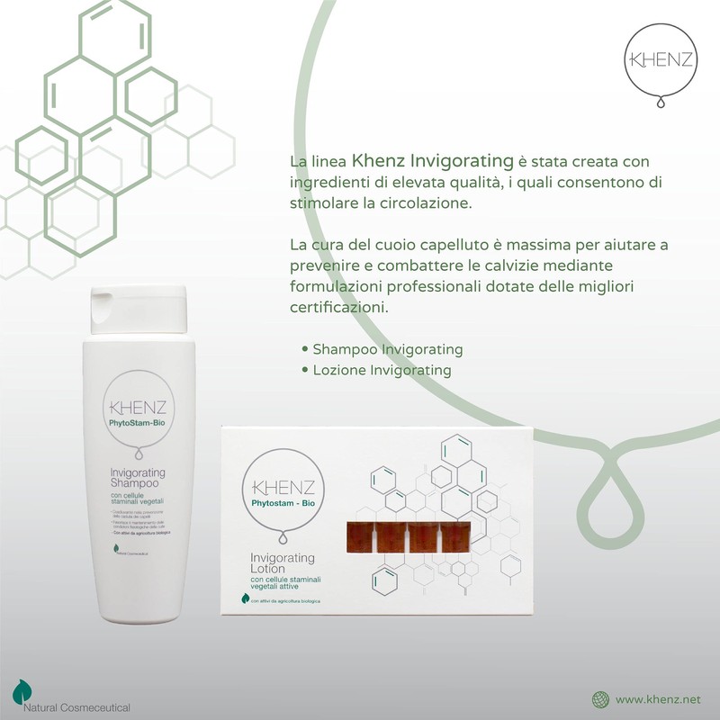 KHENZ Invigorating Lotion Intensive Concentrate Base Stamine Cells 100 ml