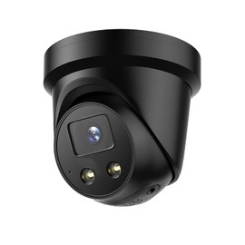 DS-2CD2386G2-ISU/SL 2.8mm HIK 4K 8MP AcuSense PoE IP Camera Outdoor Indoor with Strobe Light and Audible Warning, DarkFighter, Human/Vehicle Detection, H.265+, Work with HIK NVR/Hik-Connect(Black)