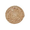 Round Heat Resistant Wicker Trivet Diameter 21 cm
