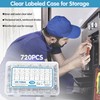 720Pcs Nuts and Bolts Assortment Kit, Machine Screws,SATANTECH #6-32#8-32#10-24#1/4-20 Stainless