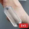 Tok Market Foot Pad Exfoliating Tool 굳은살 발바닥 제거 뒷꿈치 각질 풋 파일 스크래퍼 [발각질제거기 그레이] Hard Skin Foot File Scraper for Heel Callus Removal [Callus Remover Gray]