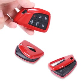 Key Fob Cover Remote Cover Compatible with 2024 2025+ Hummer EV SUV/SUT Pickup Accessories Keyless Entry Remote Key Fob Shells Anti-Scratch All-Around Protection ABS Case (E)
