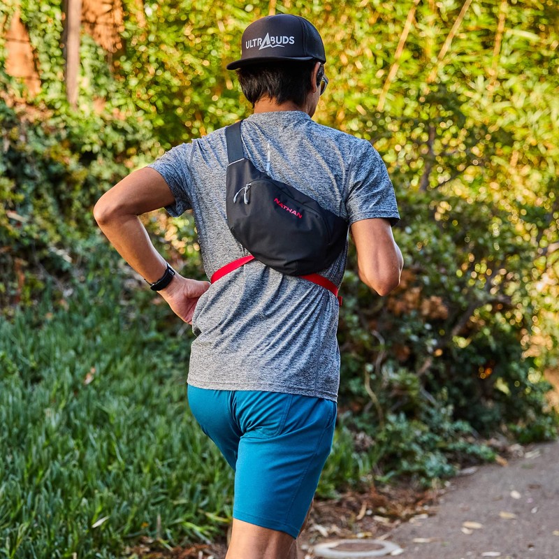 Nathan Limitless 2L Hydration Sling, Two Side Pockets & Small