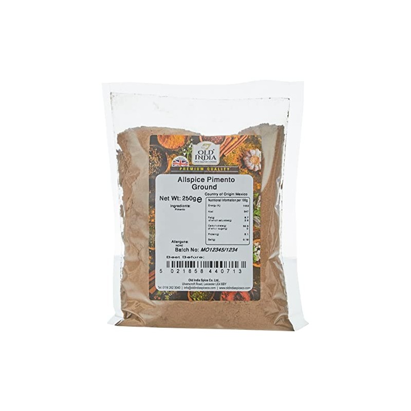 Old India Allspice Pimento Ground 250g