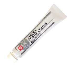 サクラクレパス 絵の具 ポスターカラー EX ホワイト PEW-P#003(5)